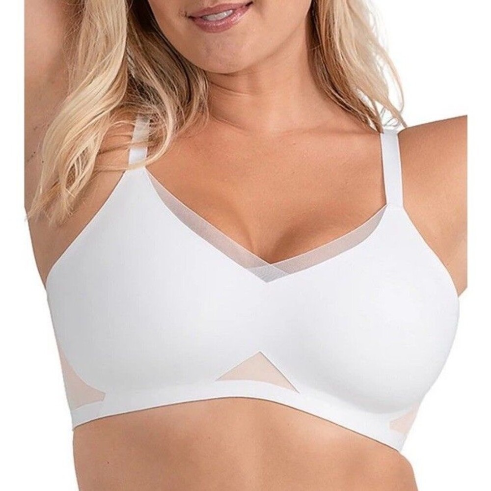 Honeylove Wire Free Cross Over Bra Large 38 B/C